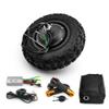 24V 36V 48V 350W Off road Rough Tyre 10 inch wheel Electric Wheelbarrow Scooter Gear Hub Motor kit24V350W throttle view 1