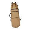 Longboard Carry Case Waterproof Storage Carrier Skateboard Backpack Bag for Electric Skate Boards Cruiser Travel Accessories Skate Beginners (Khaki)