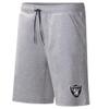 MSX by Michael Strahan Men's Heather Gray Las Vegas Raiders Trainer Shorts view 2