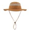 Home Prefer Men's Sun Hat UPF 50+ Wide Brim Bucket Hat Windproof Fishing Hats (Brown) view 2
