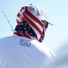 Fintech American Flag UV Fishing Mask view 3