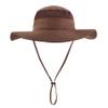 Home Prefer Men's Sun Hat UPF 50+ Wide Brim Bucket Hat Windproof Fishing Hats (Coffee) view 2