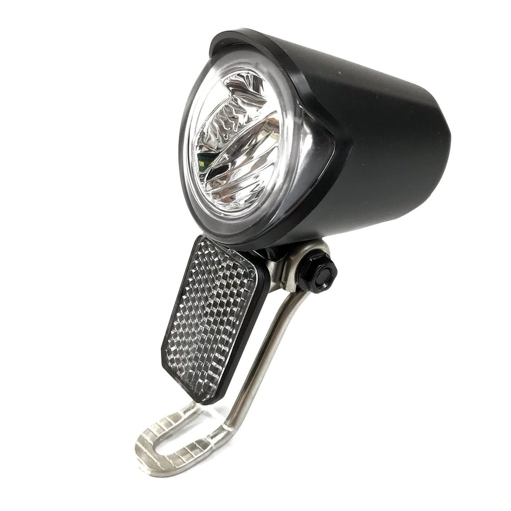 kkekos Electric Bike Headlight Replacement LED Light for E-Bike and E-Scooter with SM Connector Electric Cycle Front Light