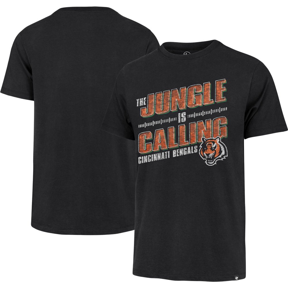 47 Men's Black Cincinnati Bengals Regional Franklin T-Shirt