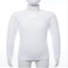 YEAHDOR Unisex Kids Thermal Underwear Long Sleeve Base Layer Tops Dance Gymnastics Training Shirts Type B White 2-4 Years view 4
