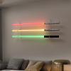 BYTOTU Light saber wall mount holder - 6mm thick acrylic, capable of bearing 30 pounds, used for lightsaber display view 1