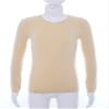 YEAHDOR Unisex Kids Thermal Underwear Long Sleeve Base Layer Tops Dance Gymnastics Training Shirts Type A Nude 10-12 Years view 2