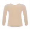 YEAHDOR Unisex Kids Thermal Underwear Long Sleeve Base Layer Tops Dance Gymnastics Training Shirts Type A Nude 10-12 Years view 3