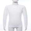 YEAHDOR Unisex Kids Thermal Underwear Long Sleeve Base Layer Tops Dance Gymnastics Training Shirts Type B White 10-12 Years view 3