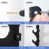 BYTOTU Lightsaber Rack - Black Plexiglass Holder view 4