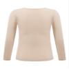 YEAHDOR Unisex Kids Thermal Underwear Long Sleeve Base Layer Tops Dance Gymnastics Training Shirts Type B Nude 2-4 Years view 2