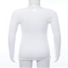 YEAHDOR Unisex Kids Thermal Underwear Long Sleeve Base Layer Tops Dance Gymnastics Training Shirts Type A White 7-10 Years view 4