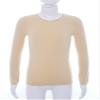 YEAHDOR Unisex Kids Thermal Underwear Long Sleeve Base Layer Tops Dance Gymnastics Training Shirts Type A Nude 7-10 Years view 4