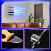 BYTOTU Light saber wall mount holder - 6mm thick acrylic, capable of bearing 30 pounds, used for lightsaber display view 4