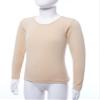 YEAHDOR Unisex Kids Thermal Underwear Long Sleeve Base Layer Tops Dance Gymnastics Training Shirts Type B Nude 10-12 Years view 4