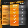 3Skull .43 Caliber Paintballs for Umarex T4E Paintball Pistols .43 Cal Ammo, Orange - 500 Count view 4