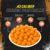 3Skull .43 Caliber Paintballs for Umarex T4E Paintball Pistols .43 Cal Ammo, Orange - 250 Count view 2
