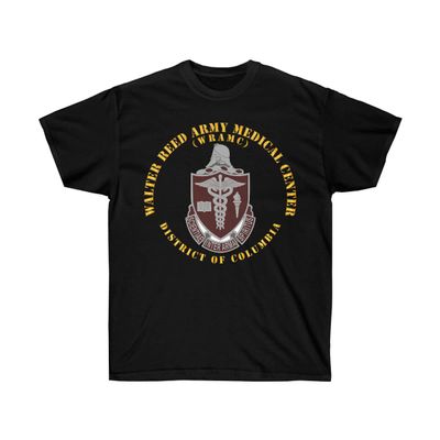 Army - Walter Reed Army Medical Center - District of Columbia Classic T Shirt (as1, Alpha, l, Regular, Regular, Military Green)