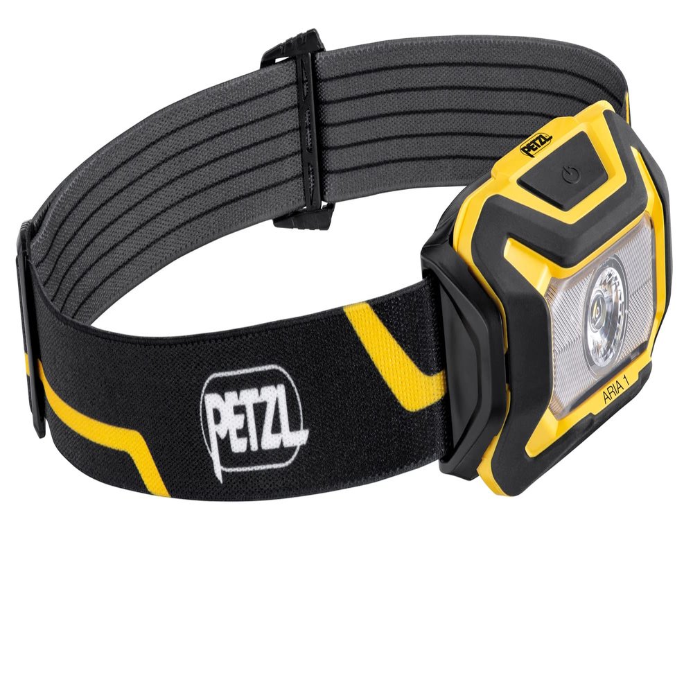 PETZL ARIA 1 Headlamp - Black/Yellow (350 lm) [Legacy]
