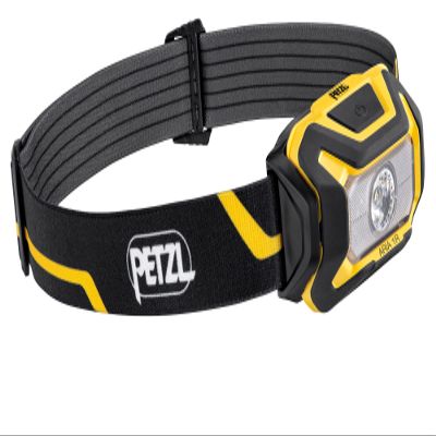 PETZL ARIA 1R Headlamp - Black/Yellow (450 lm) [Legacy]