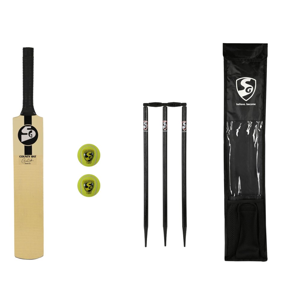 SG Century Classic Premium English Willow Cricket bat - Short Handle, Adult Size - Multiple Styles