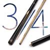 Pool Cue Billiard Cue 3/4 Club W/Hard Shell Standard Balance Fully Flat Surface No Paint Craft Billiard Accessories WEWYQSJXBXF-329(Color:A,Size:Single Set) view 4