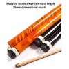 Pool Cue Billiard Cue 1/2 Pool Cue Stick Teenage Men Gifts, 57 Inch Handmade Snooker Cue 19Oz American Hard Maple Wood, for Men WEWYQSJXBXF-329(Color:Single Shot) view 4