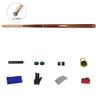 Pool Cue Billiard Cue Stainless Steel Copper Interface Exquisite 3/4-Section Handmade Billiard Cue Carbon Fiber Billiard Cue 10.3Mm Head Stable Force Transmission WEWYQSJXBXF-329(Color:B, view 3