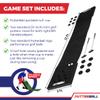 PutterBall Golf Game Set The Original - Includes 2 Putters, 2 Golf Balls, Black Putting Mat, Hole Covers - Best Backyard Party Game Set view 2