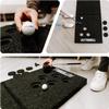 PutterBall Golf Game Set The Original - Includes 2 Putters, 2 Golf Balls, Black Putting Mat, Hole Covers - Best Backyard Party Game Set view 4