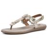 WHITE MOUNTAIN Women's Liftoff Sandal, Gold/Smooth, 6 M view 1
