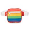 Tipsy Elves Rainbow Packed With Pride Fanny Pack - PRIDE Waist Pack - Flexible Adjustable Strap Waist Belt Multiple Zipper Pockets Store Phone Keys Wallet Essentials view 1