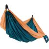 Equip Outdoors Portable Camping Hammock, Hanging Kit Included, One Person Hammock, Cantaloupe and Green view 1