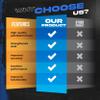 3Skull .43 Caliber Paintballs for Umarex T4E Paintball Pistols .43 Cal Ammo, Blue - 200 Count view 4