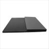 Envirolite Carpet Bonded Foam Folding Mats - Trifold Exercise Mat for Tumbling, Gymnastics, Wrestling, Martial Arts, MMA, Aerobics, and Plyometrics - Foam Tumbling Mat  4' x 6' x 1-3/8', Black view 1