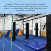 Envirolite Carpet Bonded Foam Folding Mats - Trifold Exercise Mat for Tumbling, Gymnastics, Wrestling, Martial Arts, MMA, Aerobics, and Plyometrics - Foam Tumbling Mat  4' x 6' x 1-3/8', Black view 3