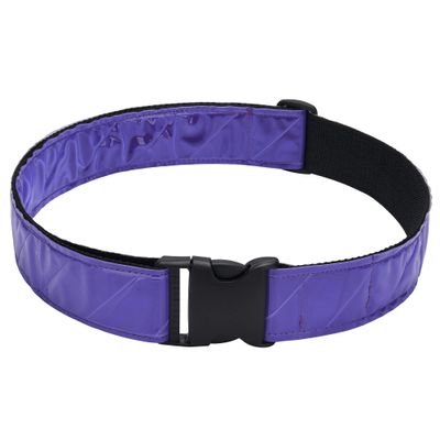 VET GOODS HEAVY DUTY REFLECTIVE BELT (PURPLE)