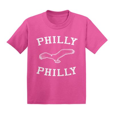 Philly Philly - Sports Eagle Infant/Toddler Cotton Jersey T-Shirt (Pink, 2T)