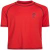 iXtreme Boys Rash Guard - Quick Dry UPF50+ Sun Protection Swimwear Short Sleeve Boys Swim Shirt Infant Toddlers & Big Boy, Size 7, Red view 4