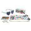 ROSHAMBO Eyewear Splash Heart Sunglasses for Babies 0-2 Years - Unbreakable Italian Made Baby Eyewear with Strap - BPA-Free Polarized UV Protection view 3