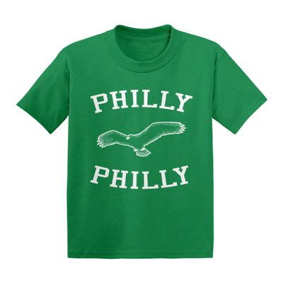 Philly Philly - Sports Eagle Infant/Toddler Cotton Jersey T-Shirt (Kelly, 5T)