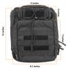Recover Tactical Sling Bag EDC Shoulder Sling Backpack, 20/20 Series Sling Bag, Black view 3