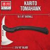 Honshu Karito Tomahawk Axe | Savage Blend of Tradition and Innovation | Premium Leather Sheath view 2