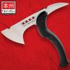 Honshu Karito Tomahawk Axe | Savage Blend of Tradition and Innovation | Premium Leather Sheath view 4