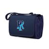 PICNIC TIME NCAA Rhode Island Rams Blanket Tote Outdoor Picnic Blanket, Beach Blanket, Camping Blanket, (Navy Blue with Blue Flap) view 2