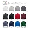 Alpha Omicron Pi Sorority Quarter Zip Sweatshirt - AOPi Cadet Collar Pullover Sweater - AOP Apparel (as1, alpha, l, regular, regular, Ash) view 3