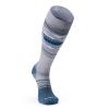 Smartwool Snowboard Targeted Cushion Piste Machine Otc Light Gray L view 3