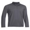 Expert Brand USA-Made Men's Active Performance 1/4 Zip Athletic Pullover Training Jacket for Sports Hiking Gym Running, Charcoal, Large view 1