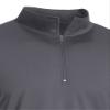 Expert Brand USA-Made Men's Active Performance 1/4 Zip Athletic Pullover Training Jacket for Sports Hiking Gym Running, Charcoal, Large view 2