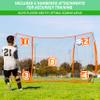 GoSports Strike Net 12 ft x 8 ft Soccer Training Goal - Practice Net for All Skill Levels view 3